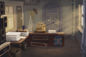 Интерьер стимпанк