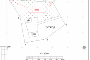План теодолитной съёмки