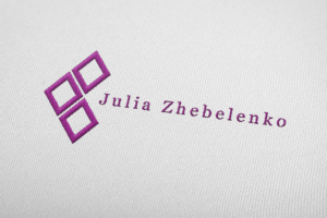 Логотип Julia Zhebelenko (Стилист-визажист)
