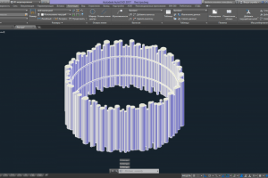 Люстра из труб
