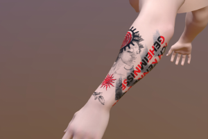 Проект тату, разработка эскиза