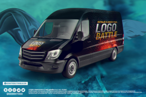 Фирменная расцветка фургона (проект)