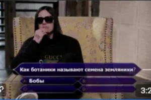 Прикол про фейса в программе "Кто хочет стать миллионером"