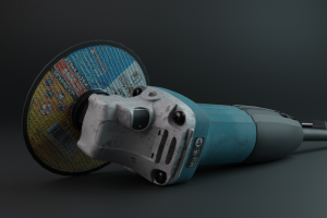 Болгарка makita low-poly