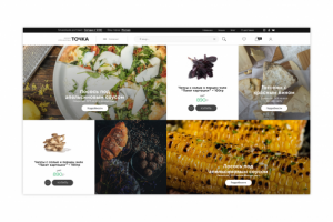 Верстка главной страницы интернет-магазина