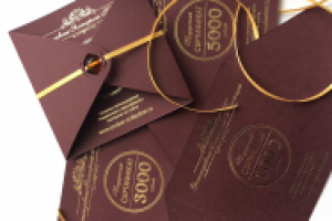 Дизайн подарочного сертификата