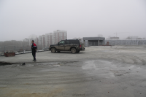 Надстройка на паркинге