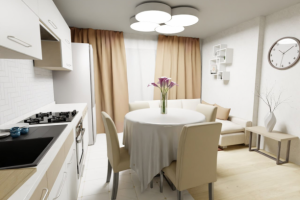 Кухня-гостиная