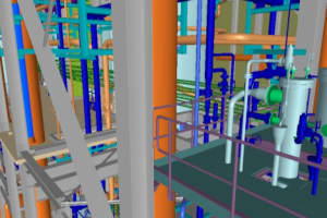3d модель завода