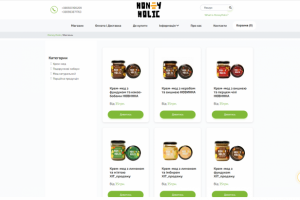 Интернет-магазин мёда Honey Holic