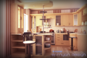 Кухня "Маргарита" в интерьере