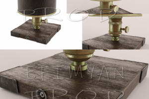 Лампа-ночник в стиле лофт