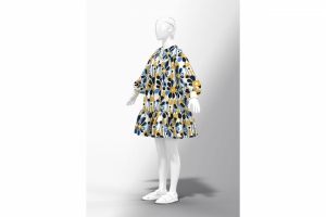 Моделирование и визуализация платья 3D_