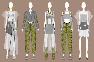 Дизайн коллекции одежды 2D