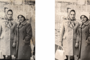 Реставрация фотографии и дорисовка