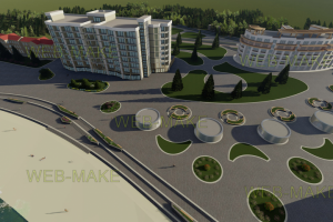 Визуализация гостиницы