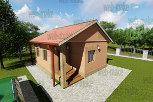 Визуализация загородного дома