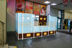 3Д моделирование витрин с фотопривязкой в Торговом центре 2