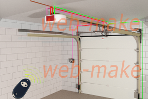 ЗД моделирование механизмов раздвижных ворот