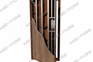 Иллюстрация прочностных характеристик металлической двери