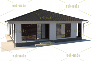 Моделирование визуализация фасад дома