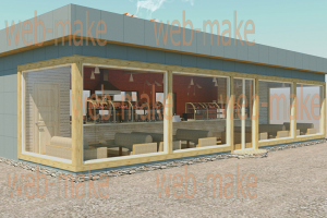 Моделирование и визуализация кафе