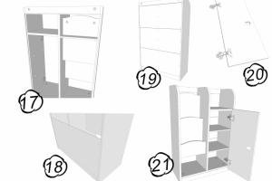 Инструкция по сборке детского шкафчика
