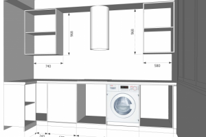 Проектирование кухонного гарнитура