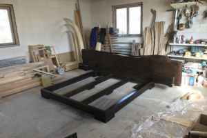 Фотомонтаж: Визуализация кровати в интерьере 2