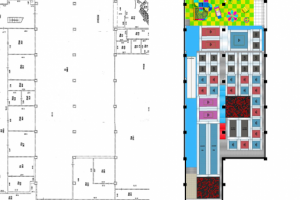 План расстановки и визуализация детских аттракционов в ТЦ 2