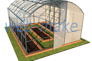 3Д модель, проект дачных теплиц 1