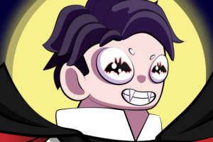 Персонаж в амплуа Дракулы