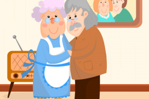 старички танцуют