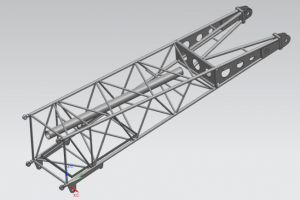 Стрела подъемного крана