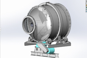 Сушильный барабан для сыпучих материалов