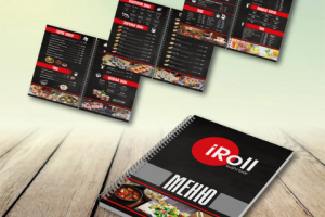 Верстка многостраничного меню iRoll 2.0