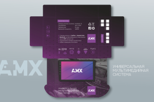 Дизайн коробки для магнитолы