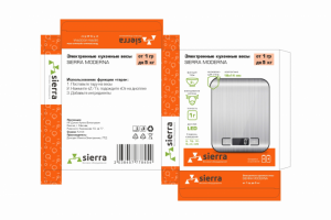 Коробка для кухонных весов