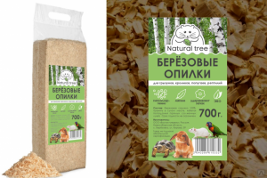 Этикетка на мешок для опилок древесных