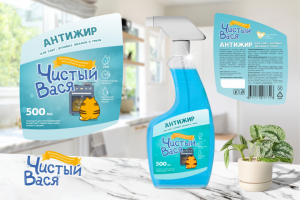 Этикетка для чистящего средства