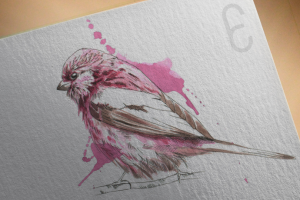 Урагус - акварель