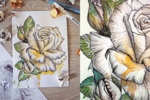 Акварельная иллюстрация