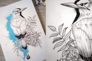 Акварельная иллюстрация