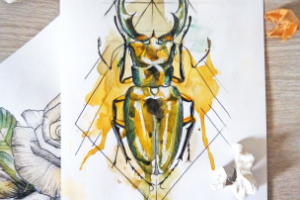 Акварельная иллюстрация