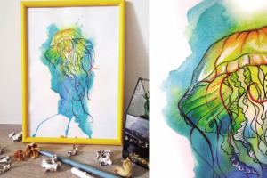 Акварельная иллюстрация