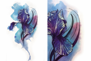 Акварельная иллюстрация