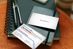 Визитка для инженерной компании