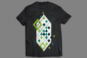 Ромбы на белом