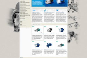 Сайт компании "КомСнаб"