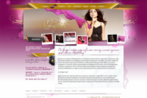 Дизайн сайта Студии обольщения